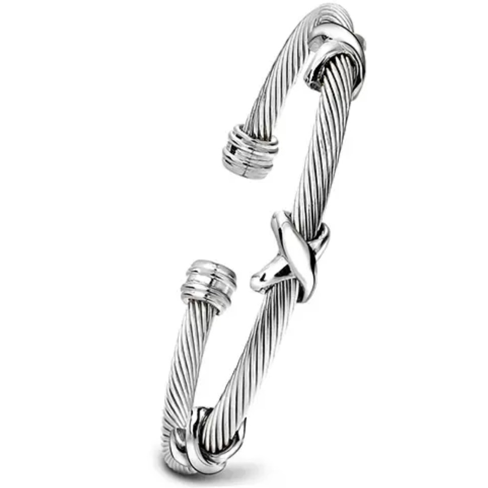 Sterling Silver Cross Bracleet